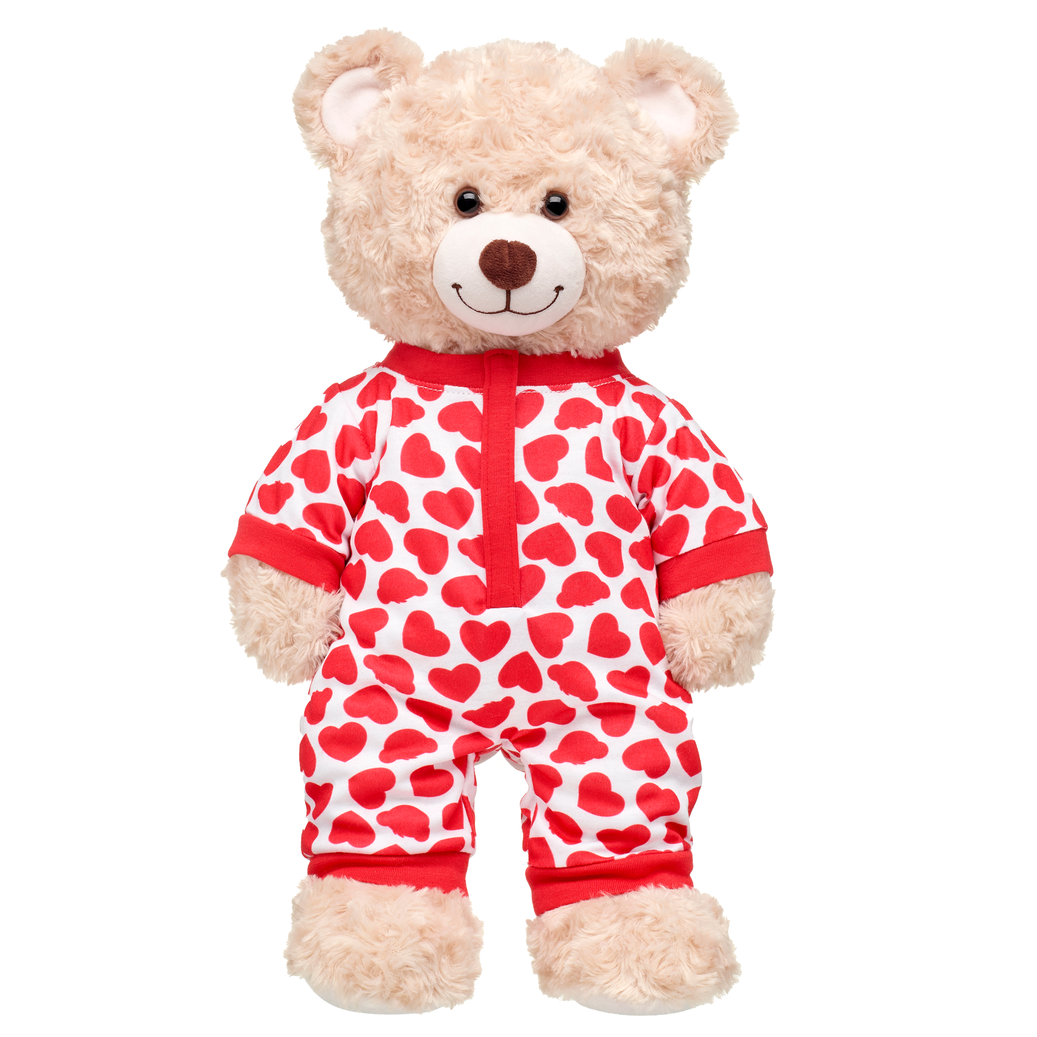 BUILD-A-BEAR Clothes red and white heart sleeper - Image 2