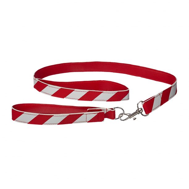 BUILD-A-BEAR Accessories red and white leash and collar