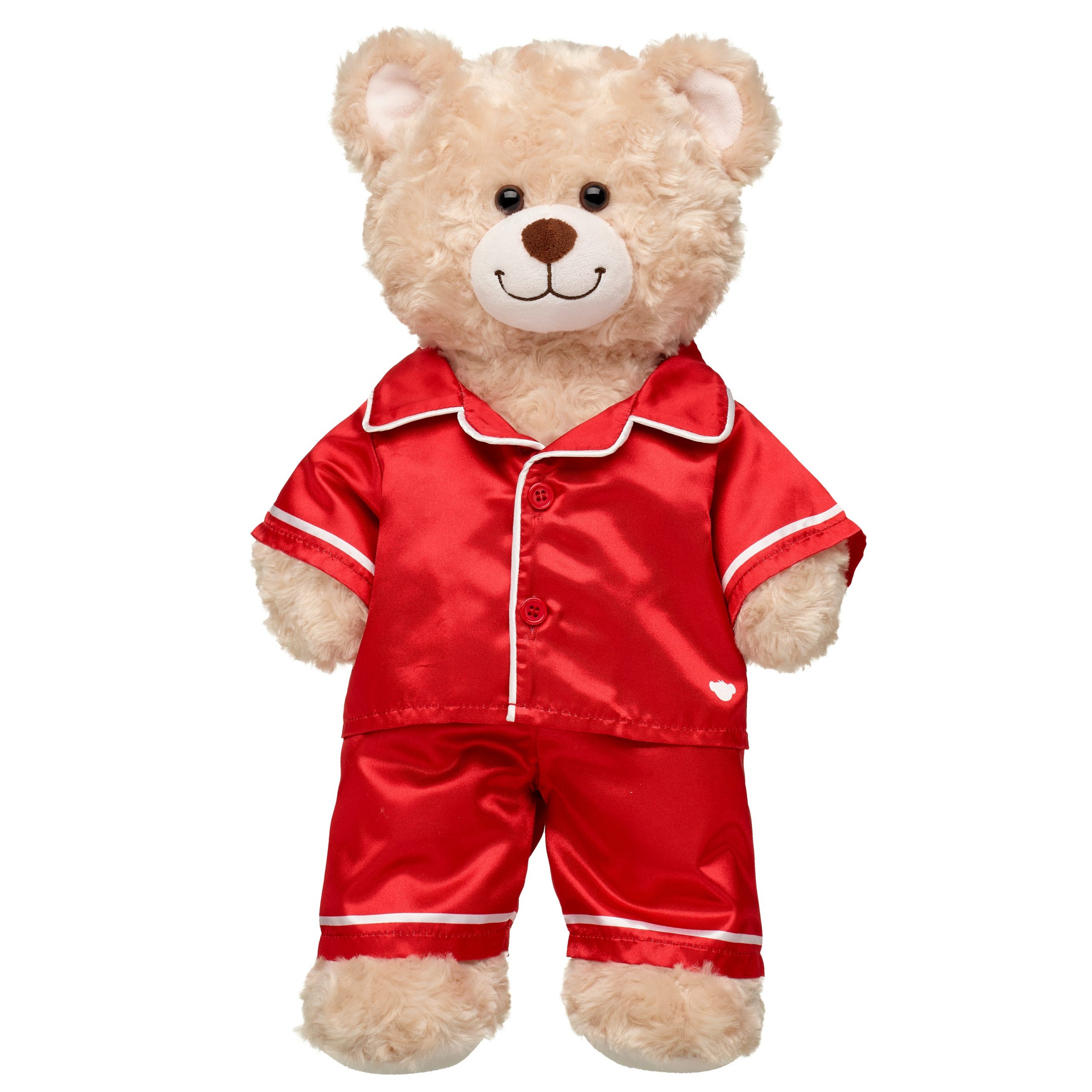BUILD-A-BEAR Clothes Red satin pyjamas set - Image 2