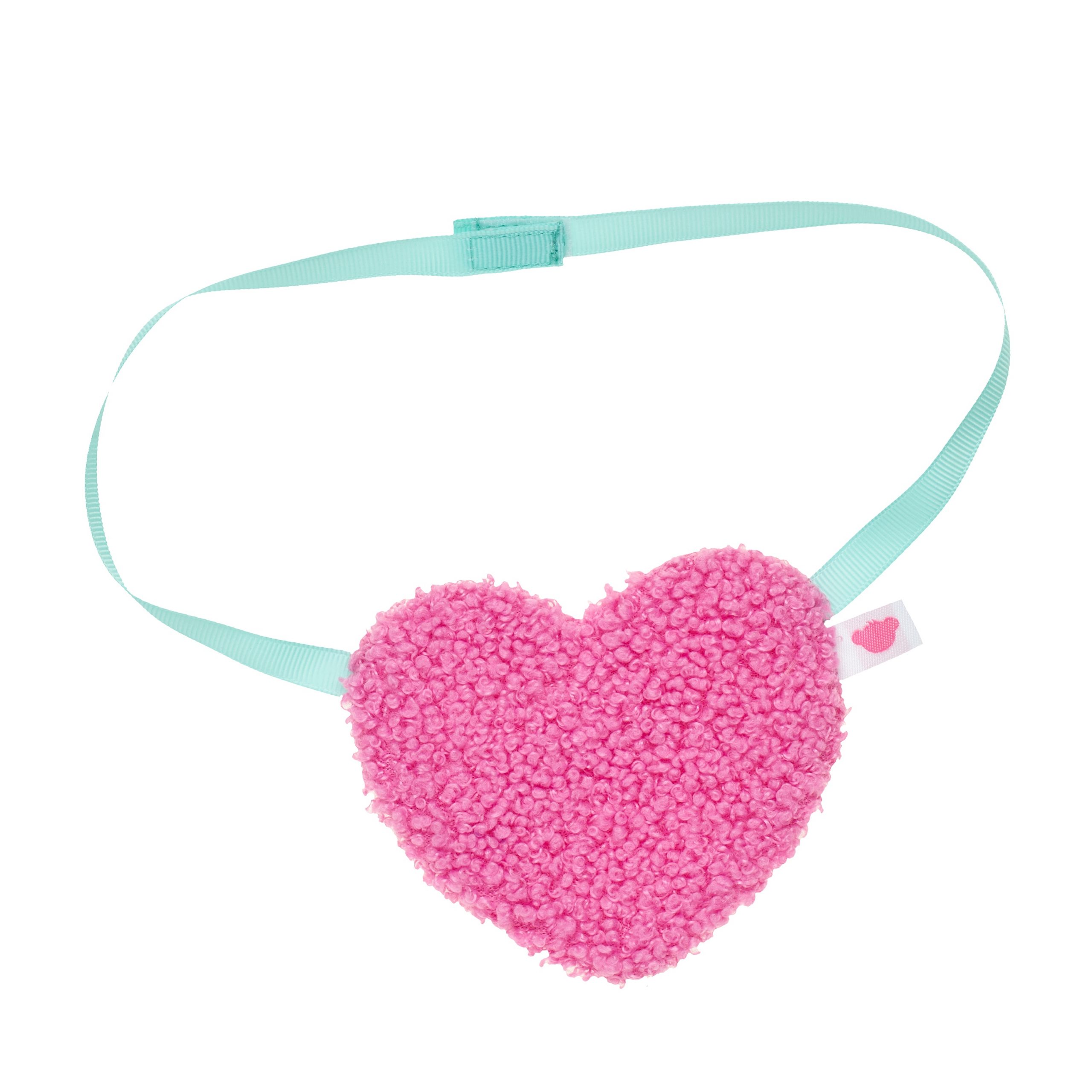 BUILD-A-BEAR tillbehör rosa axelväska i sherpa