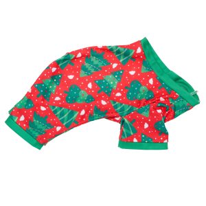 BUILD-A-BEAR Kläder Merry Mission röd trädpyjamas