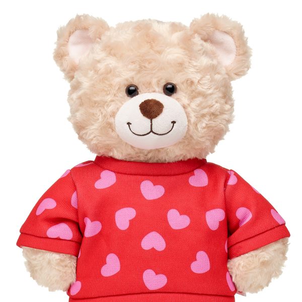 BUILD-A-BEAR Clothes heart print sweater - Image 2