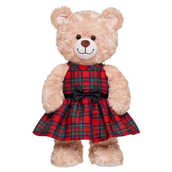 BUILD-A-BEAR Clothes holidya tartan dress - Image 2