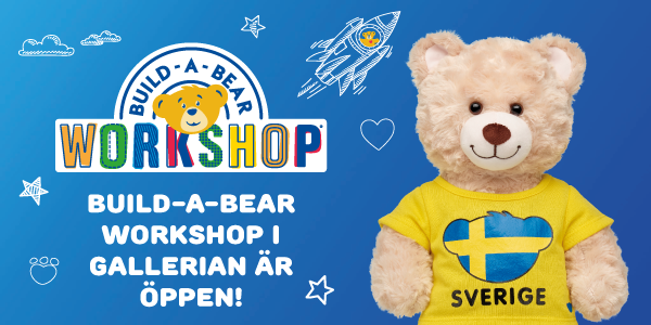 Build-A-Bear Workshop i Gallerian har öppnat!