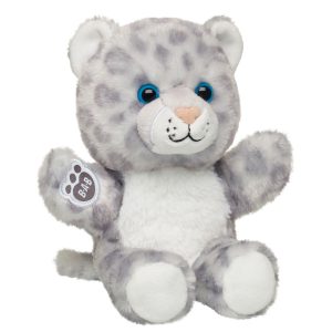 BUILD-A-BEAR Mini Beans® plush toy snow leopard plush