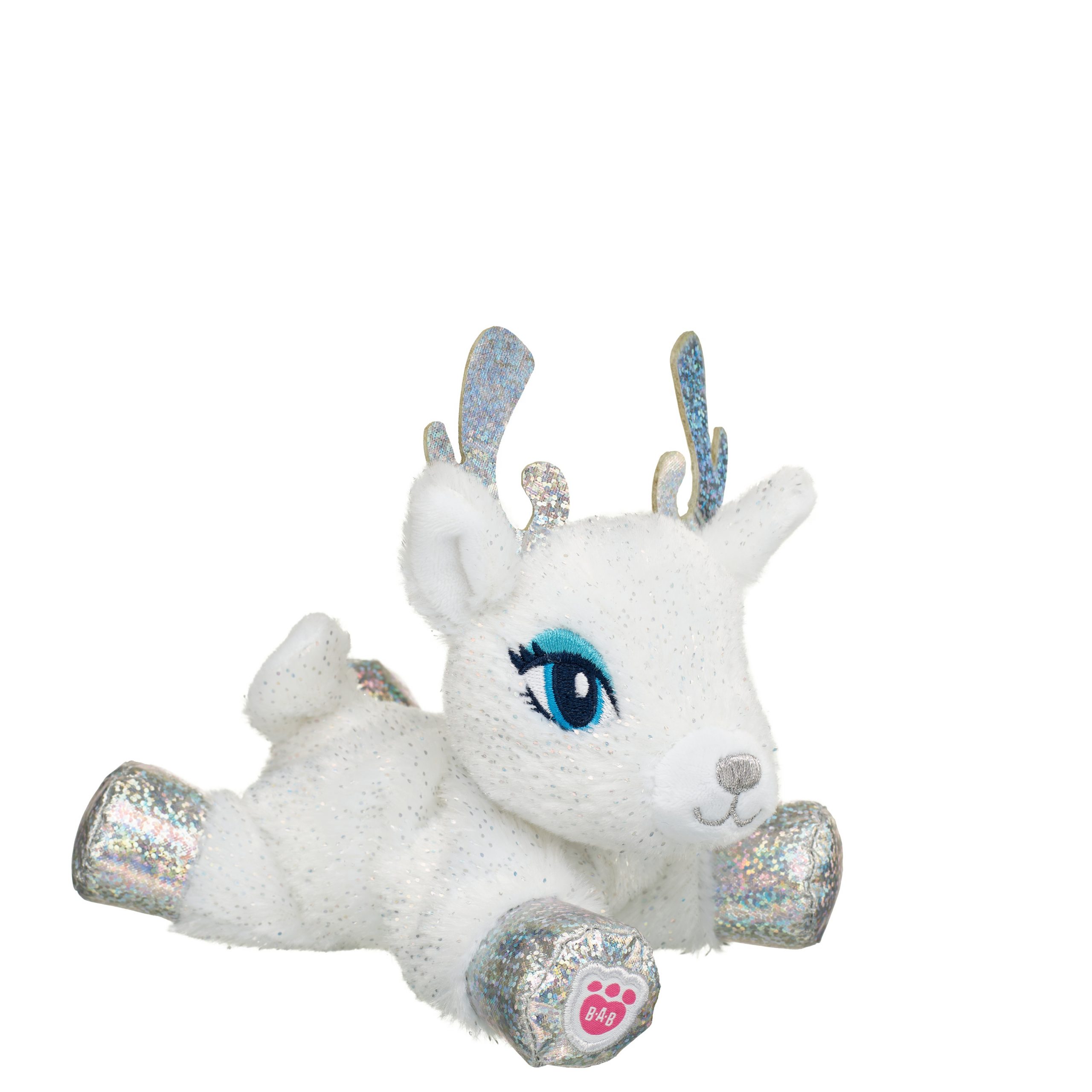 BUILD-A-BEAR Mini Beans® gosedjur Merry Mission glittrande 18 cm