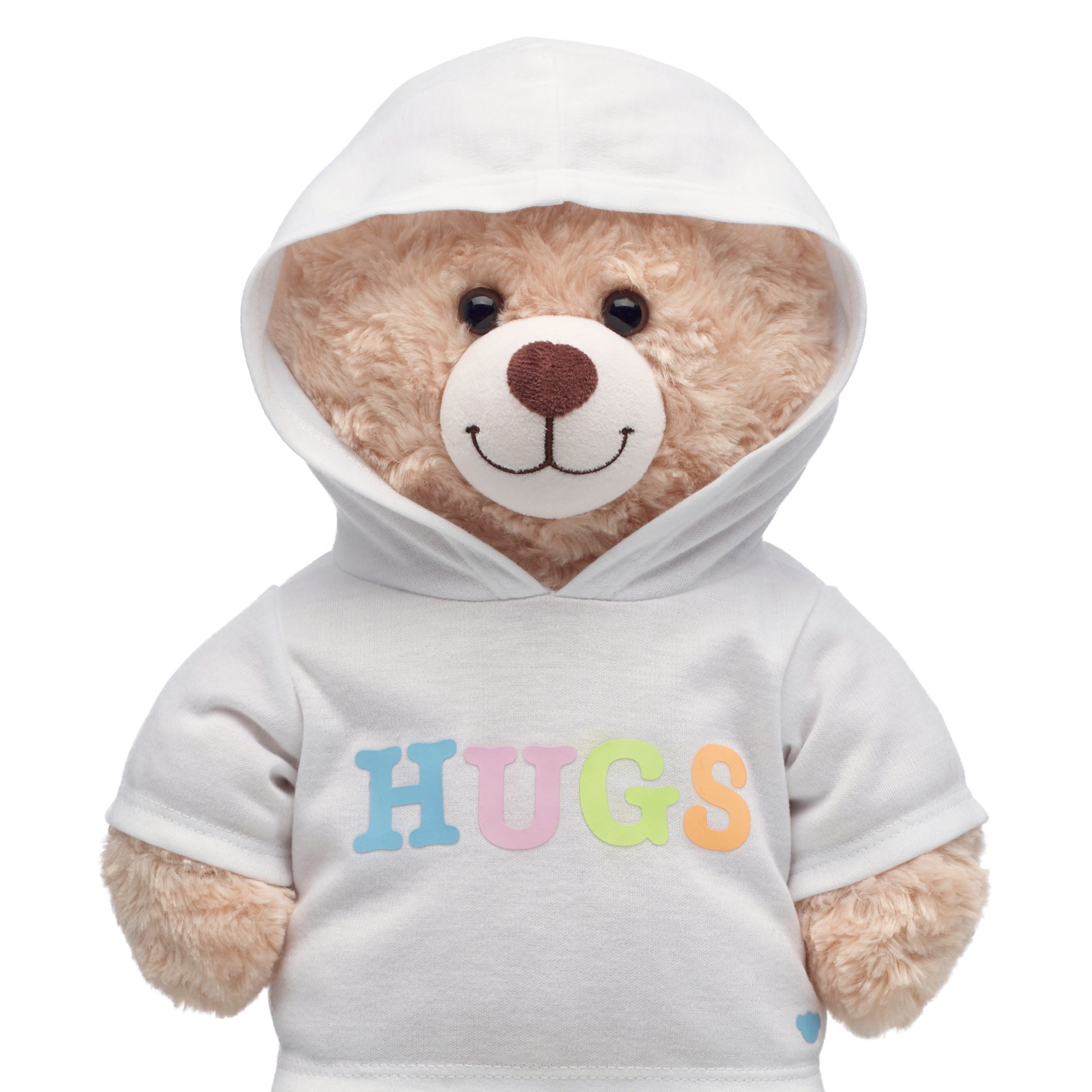 BUILD-A-BEAR kläder pastellfärgad hoodie "hugs" - Bild 2