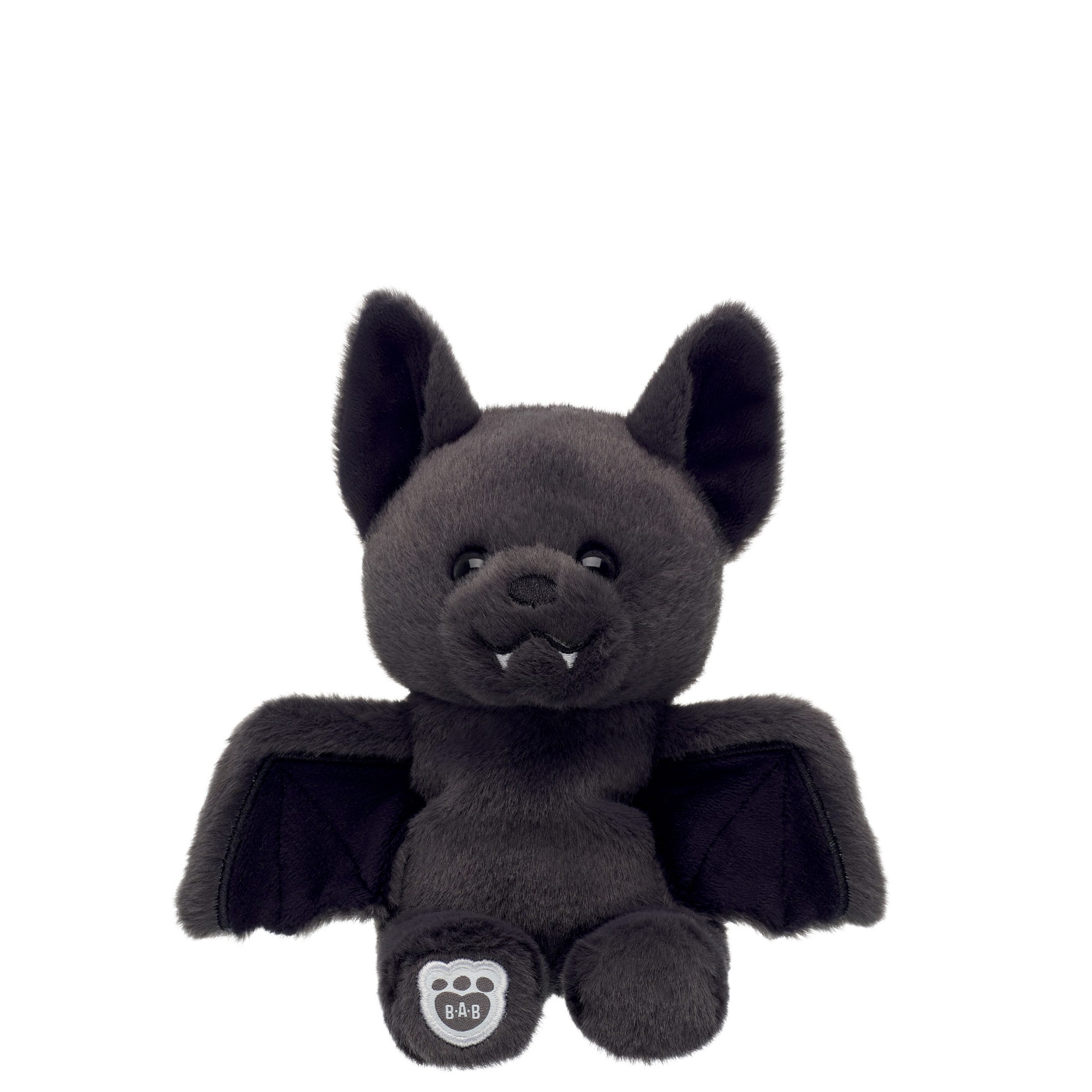 BUILD-A-BEAR Mini beans® black bat