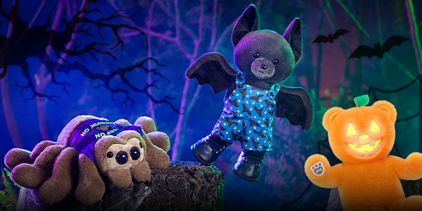 Upptäck den spöktakulära Build-A-Bear Halloween-kollektionen!